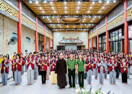 Tổ đình Thanh Hà sinh hoạt tuyên truyền phòng, chống bạo lực học đường